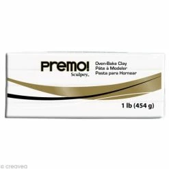 Meilleur prix 🛒 Pâte Sculpey Premo Blanc - 454 Gr 👍