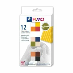 Remise 🌟 Czech Beads Exclusive FIMO Soft Set De 12 Couleurs 25g Naturel, Bricolage à La Main, De L'Artisanat Fournitures, De L'Arti 🔔