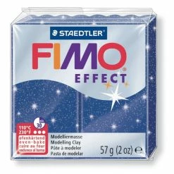 Grosses soldes 🎉 Czech Beads Exclusive FIMO Effect Bleu Avec Des Paillettes 57 Octies, Un Four D'Argile, Modelage En Argile, L'Argile à La ⭐