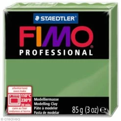 Sortie 😉 Pâte Fimo Professional Vert Feuille 57 - 85 Gr ❤️