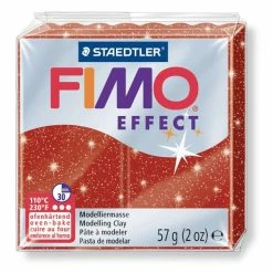 Les meilleures critiques de ⭐ Czech Beads Exclusive FIMO Effect Rouge Avec Des Paillettes 57 Octies, D'Artisanat, De La FIMO, Un Four D'Argile, Modelage ❤️