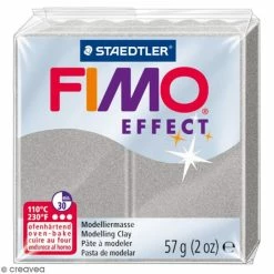 Meilleur prix ⌛ Pâte Fimo Effect Gris Clair Perle 817 - 57 Gr 😍