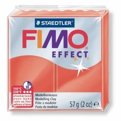 Vente flash 😍 Czech Beads Exclusive Fimo Effect FIMO Effet Transparent Rouge 57 Octies, D'Artisanat, De La FIMO, Un Four D'Argile, Modelage En Argil 🎉