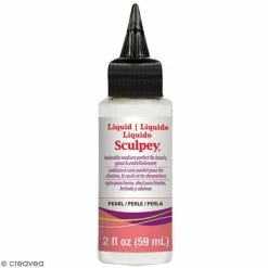 Bon marché 🔥 Pâte Sculpey Liquide - Blanc Perle - 59 Ml 🧨