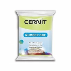 Sortie ❤️ Perlesmania 1 Pain 56g Pate Cernit Number One Vert Anis Ref 56601 ⌛