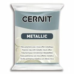 Acheter 🔔 Perlesmania 1 Pain 56g Pate Cernit Metallic Acier 🔔