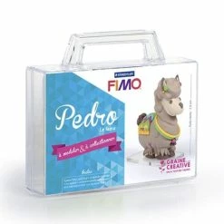 Tout neuf 😀 Graine Créative Pate Fimo Coffret Pâte Polymère Ma Première Figurine - Pedro Le Lama 🤩