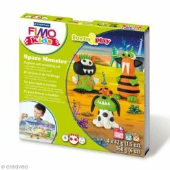 Vente flash 🧨 Graine Créative Kit Pâte Fimo Kids - Monstre De L'espace - Niveau Moyen ❤️
