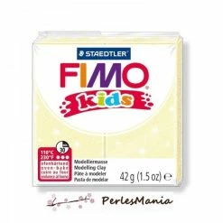 Meilleure affaire ❤️ Perlesmania 1 PAIN PATE FIMO KIDS JAUNE PERLE 42gr REF 8030-106 ❤️