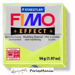 Le moins cher ❤️ Perlesmania 1 Pain 56g Pate Polymère FIMO EFFECT CITRINE 8020-106 👍