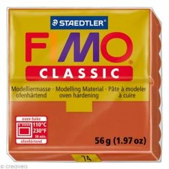 Promo ⭐ Fimo Classic Marron Terre Cuite 74 - 56 Gr 😉