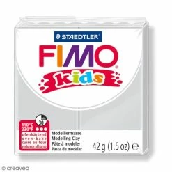 Offres ⌛ Pâte Fimo Kids Gris Clair 80 - 42 G 😉