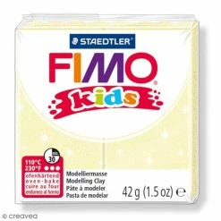 Meilleure vente 🔥 Pâte Fimo Kids Jaune Perle 106 - 42 G ⭐