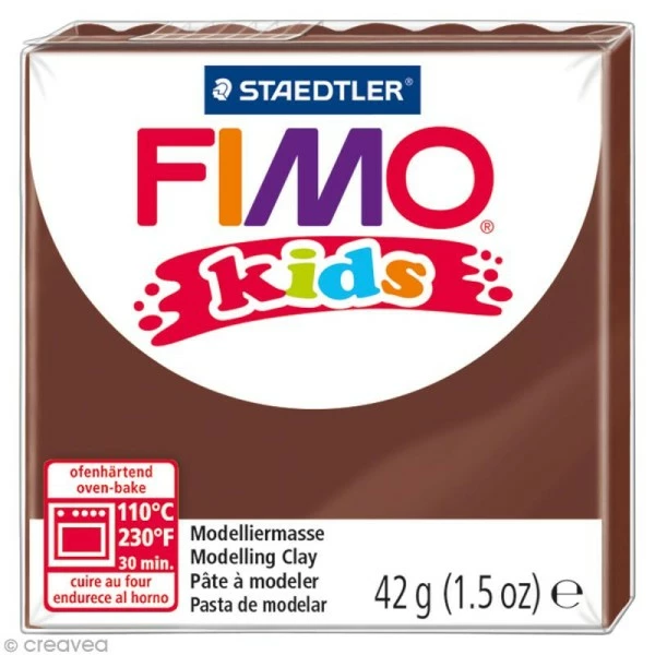 Grosses soldes đ Pâte Fimo Kids Marron 7 - 42 Gr đ 3 Grosses soldes đ Pâte Fimo Kids Marron 7 - 42 Gr đ
