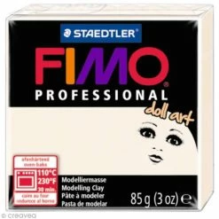 Budget 😉 Pâte Fimo Professional Doll Art - Porcelaine 03 - 85 Gr 😀
