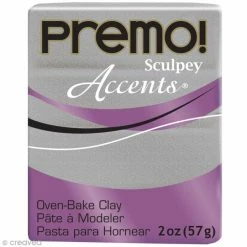 Top 10 🎉 Sculpey Premo Pâte Sculpey Accents Gris White Gold Glitter - 57 G 😉