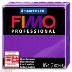 Offres 😉 Pâte Fimo Professional Violet Lilas 6 - 85 Gr ❤️