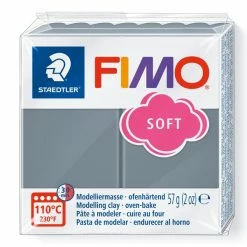 Offres 💯 Pâte Fimo Soft - Gris Tempête 80 - 57 G 🌟