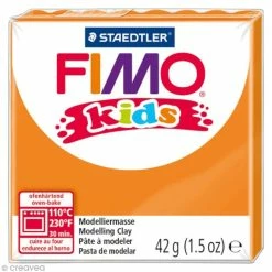 Bon marché ⌛ Pâte Fimo Kids Orange 4 - 42 Gr 🧨