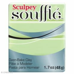 Promo 🔥 Pâte Sculpey Soufflé - Vert Pistache - N° 6629 - 48 G 🛒