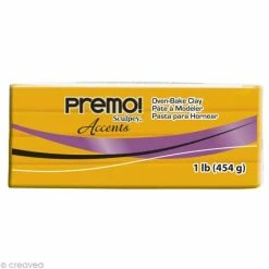 De gros 👍 Pâte Sculpey Premo Accent Or - 454 Gr 🔥