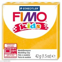 Coupon ⌛ Pâte Fimo Kids Or Pailleté 112 - 42 Gr 🧨
