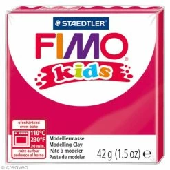 Acheter 👍 Pâte Fimo Kids Rose Fuchsia 220 - 42 Gr ⌛