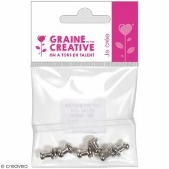 Les meilleures critiques de 👍 Graine Créative Rivets Boutons Col à Vis - 0,8 X 1 Cm - 6 Pcs 😉
