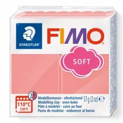 Offres 😀 Pâte Fimo Soft - Pamplemousse Rose 20 - 57 G 👏