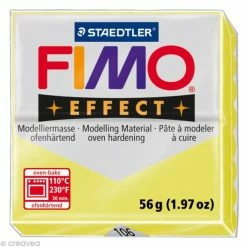 Tout neuf 🛒 Pâte Fimo Effect Jaune Citrine 106 - 56 Gr 🎉