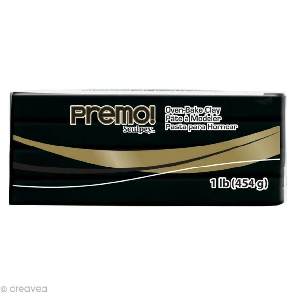 Remise đ Pâte Sculpey Premo Noir - 454 Gr đ 3 Remise đ Pâte Sculpey Premo Noir - 454 Gr đ