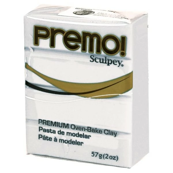 Budget đ Pâte Sculpey Premo Blanc - 57g â 3 Budget đ Pâte Sculpey Premo Blanc - 57g â