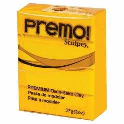 Meilleure affaire ❤️ Pâte Sculpey Premo Jaune Primaire - 57g 🧨