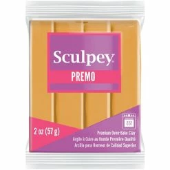 Meilleur prix 🔔 Pâte Sculpey Premo - Moutarde - 57g 👏