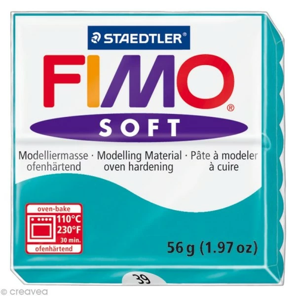 Sortie 𧨠Pâte Fimo Soft Bleu Menthe PoivrĂŠe 39 - 56 Gr ⨠3 Sortie 𧨠Pâte Fimo Soft Bleu Menthe PoivrĂŠe 39 - 56 Gr â¨
