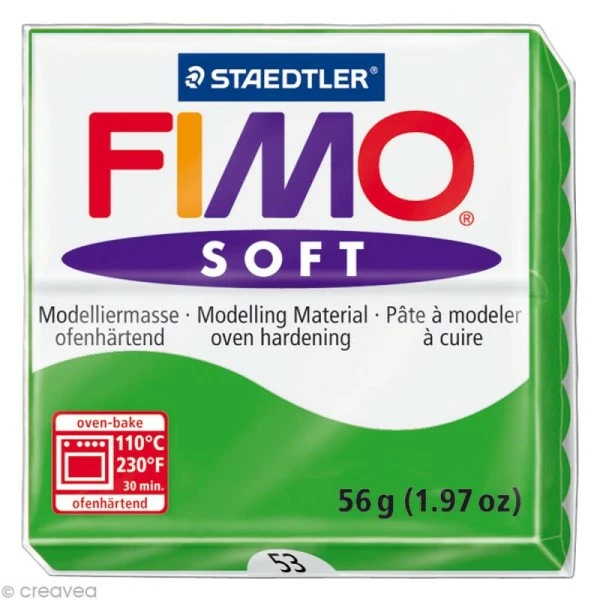 Offres đ Pâte Fimo Soft Vert Tropical 53 - 56 Gr 𼰠3 Offres đ Pâte Fimo Soft Vert Tropical 53 - 56 Gr đĽ°