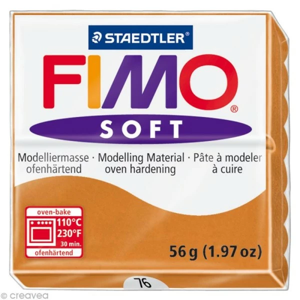 Remise ⭐ Pâte Fimo Soft Beige Cognac 76 - 56 Gr 🧨 3 Remise ⭐ Pâte Fimo Soft Beige Cognac 76 - 56 Gr 🧨