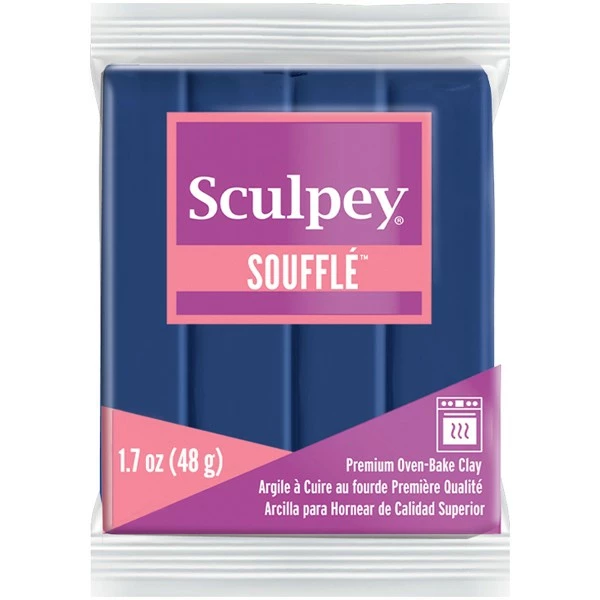 Meilleur prix 💯 Pâte Sculpey Soufflé - Bleu Nuit - 48g 👍 3 Meilleur prix 💯 Pâte Sculpey Soufflé - Bleu Nuit - 48g 👍