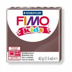 Budget 🎉 Perlesmania Pain Pate Fimo Kids Marron 42gr 8030-7 MODELAGE 🤩