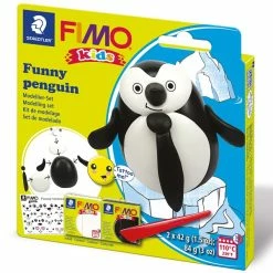 Sortie 🥰 Mini Kit Fimo Kids - Pingouin 🤩