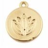 Meilleur prix 🧨 Perlesmania Pate Cernit PS110119966 PAX 1 Pendentif Médaillon Fleur De Lotus, Yoga - 10mm - Cuivre Plaqué OR 18KT ✨ -Pâtes polymères Soldes unnamed file 486