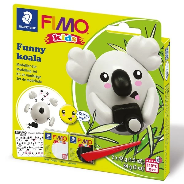 Budget ✔️ Mini Kit Fimo Kids - Koala ⌛ 3 Budget ✔️ Mini Kit Fimo Kids - Koala ⌛