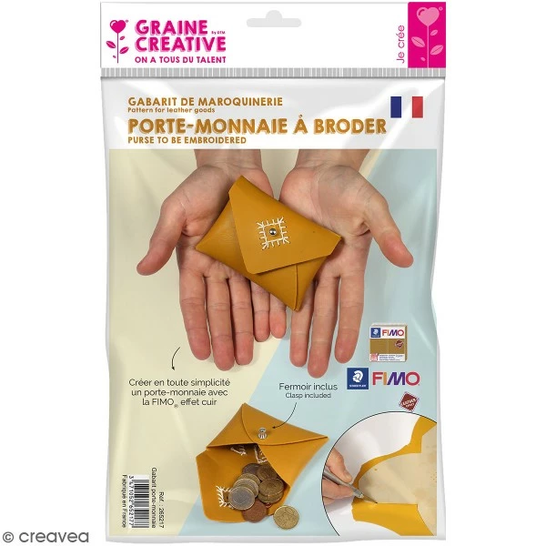 Grosses soldes 𤊠Graine CrĂŠative Gabarit Pâte Polymère Gabarit Pour Fimo Effet Cuir - Porte-monnaie Ă Broder - 2 Pcs đ 1 Grosses soldes 𤊠Graine CrĂŠative Gabarit Pâte Polymère Gabarit Pour Fimo Effet Cuir - Porte-monnaie Ă Broder - 2 Pcs đ