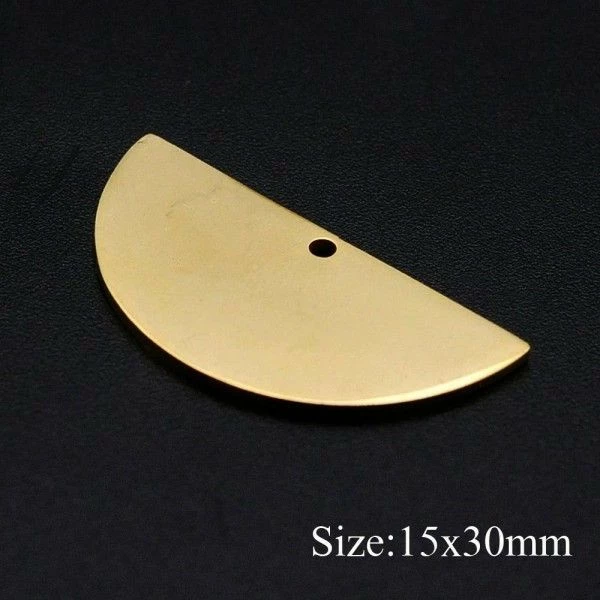 Offres đ Perlesmania Pate Cernit BU11220402094848 NO 23 PAX 1 Breloque -Demi Cercle - 15 Par 30 Mm - DorĂ© En Acier Inoxydable 201 - P đ€© 3 Offres đ Perlesmania Pate Cernit BU11220402094848 NO 23 PAX 1 Breloque -Demi Cercle - 15 Par 30 Mm - DorĂ© En Acier Inoxydable 201 - P đ€©