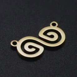 Les meilleures critiques de 👍 Perlesmania Pate Cernit BU11220314113827 PAX 2 Breloques -Connecteurs Infini 16 Mm - Doré En Acier Inoxydable 201 - Placage 🛒