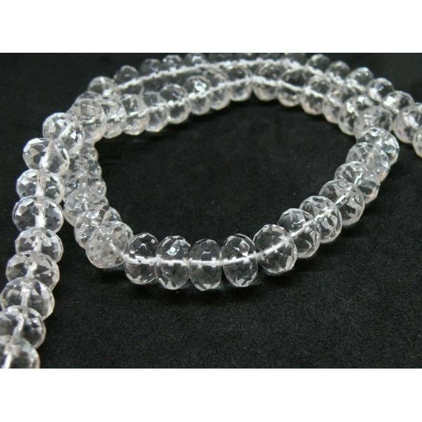 Acheter 😀 Perlesmania Pate Cernit Lot 6 Perles Rondelles Facettées 10 Par 6 Mm En Cristal De Roche Grade AAA 🧨 3 Acheter 😀 Perlesmania Pate Cernit Lot 6 Perles Rondelles Facettées 10 Par 6 Mm En Cristal De Roche Grade AAA 🧨