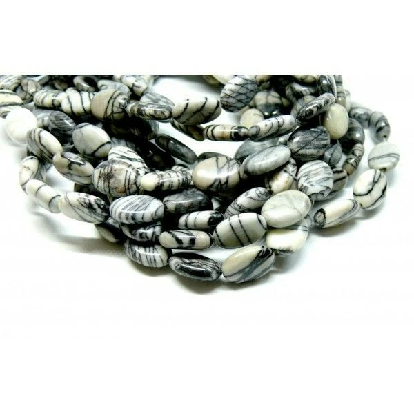 Top 10 đ Perlesmania Pate Cernit Lot D' Environ 19 Cm De Perles Plates Ovale 10 Par 14mm Jaspe Toile AraignĂ©e đ 3 Top 10 đ Perlesmania Pate Cernit Lot D' Environ 19 Cm De Perles Plates Ovale 10 Par 14mm Jaspe Toile AraignĂ©e đ