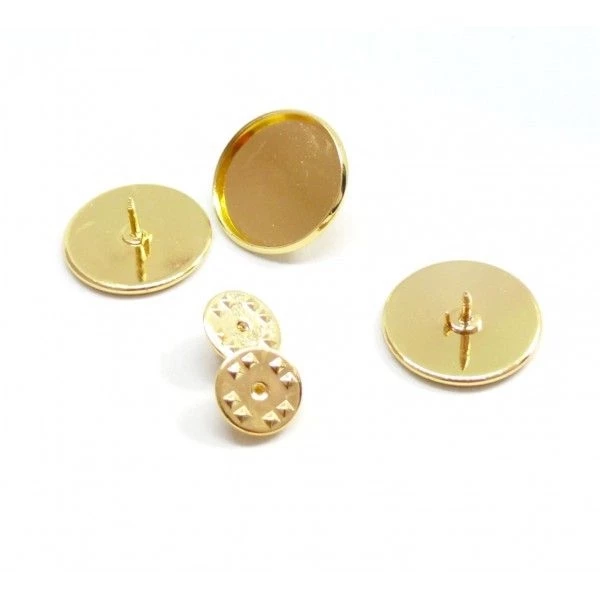 Tout neuf đ Perlesmania Pate Cernit PS11661218 PAX 4 Supports De Broche PINS En 20 Mm Cuivre Finition DorĂ© â€ïž 3 Tout neuf đ Perlesmania Pate Cernit PS11661218 PAX 4 Supports De Broche PINS En 20 Mm Cuivre Finition DorĂ© â€ïž