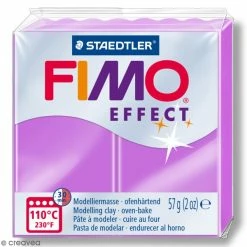 Nouveau 😍 Pâte Fimo Effect Néon Violet 601 - 57 Gr ✔️