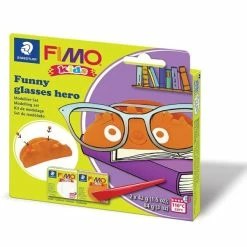 Promo 😀 Staedtler Fimo Kids Coffret Modelage Enfant - Pâte Polymère - Lunettes 👏